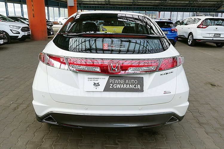 Honda Civic 1.8i 16V 140KM INSTALACJA GAZOWA do 2033 Roku Biała PERŁA Kraj Bezwyp zdjęcie 63