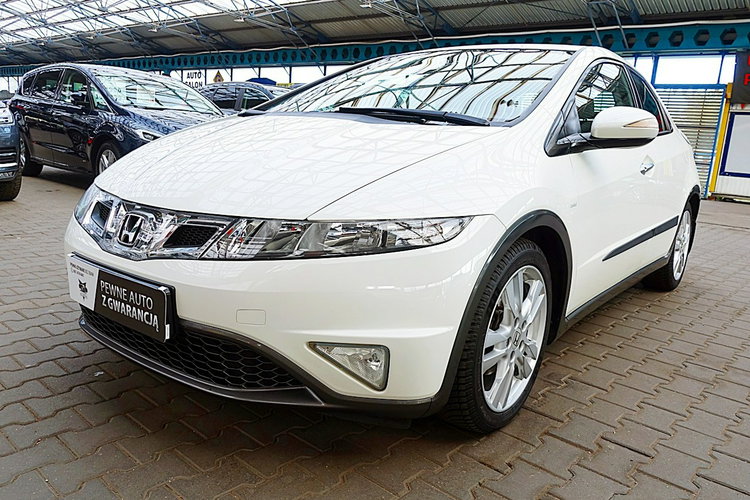 Honda Civic 1.8i 16V 140KM INSTALACJA GAZOWA do 2033 Roku Biała PERŁA Kraj Bezwyp zdjęcie 68