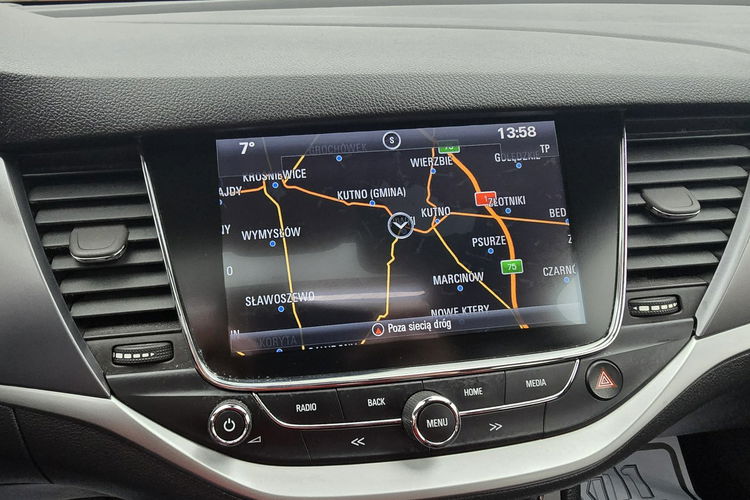 Opel Astra 1.4Turbo Benz. Navi.Kam.Cof.Asystent Pasa Ruchu.Ledy.Szyberdach. zdjęcie 33