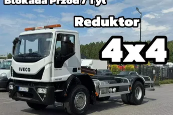 Iveco Eurocargo 150-280 Rama 550cm Napęd 4x4 Reduktor + Blokady