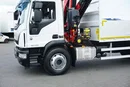 Iveco EUROCARGO / 160-21 / SKRZYNIOWY + HDS / FASSI F110 / ROTATOR / PILOT zdjęcie 17