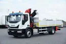 Iveco EUROCARGO / 160-21 / SKRZYNIOWY + HDS / FASSI F110 / ROTATOR / PILOT zdjęcie 2