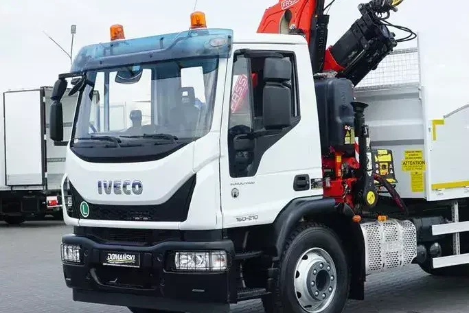 Iveco EUROCARGO / 160-21 / SKRZYNIOWY + HDS / FASSI F110 / ROTATOR / PILOT zdjęcie 23