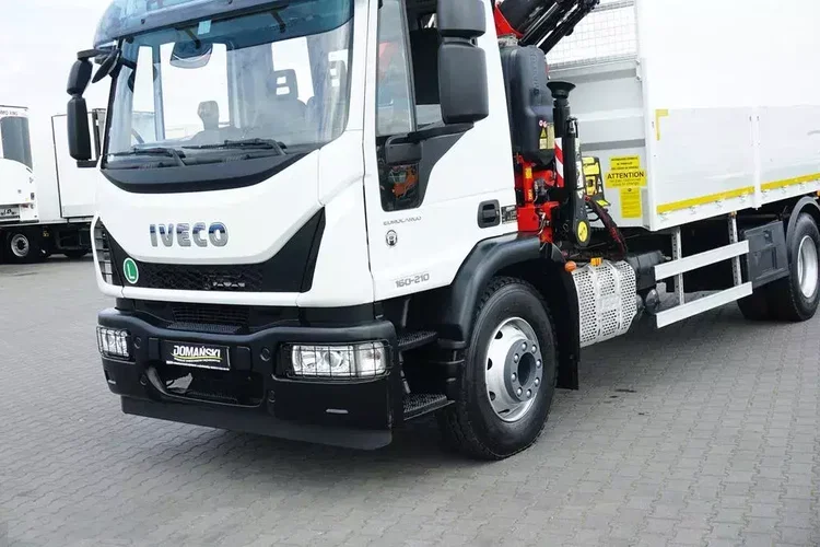 Iveco EUROCARGO / 160-21 / SKRZYNIOWY + HDS / FASSI F110 / ROTATOR / PILOT zdjęcie 25