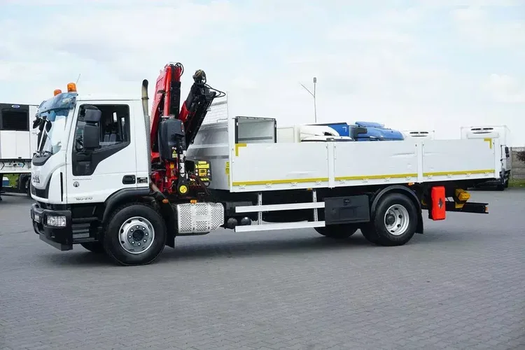 Iveco EUROCARGO / 160-21 / SKRZYNIOWY + HDS / FASSI F110 / ROTATOR / PILOT zdjęcie 5