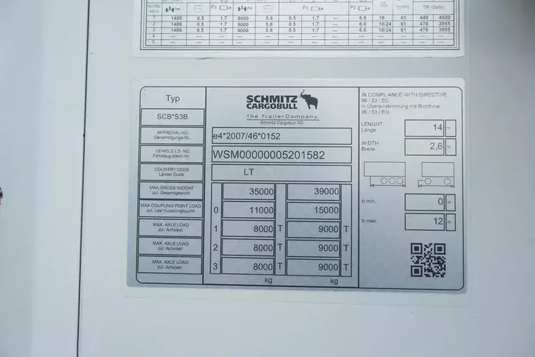 Schmitz / CHŁODNIA / TK SLX 300 zdjęcie 11