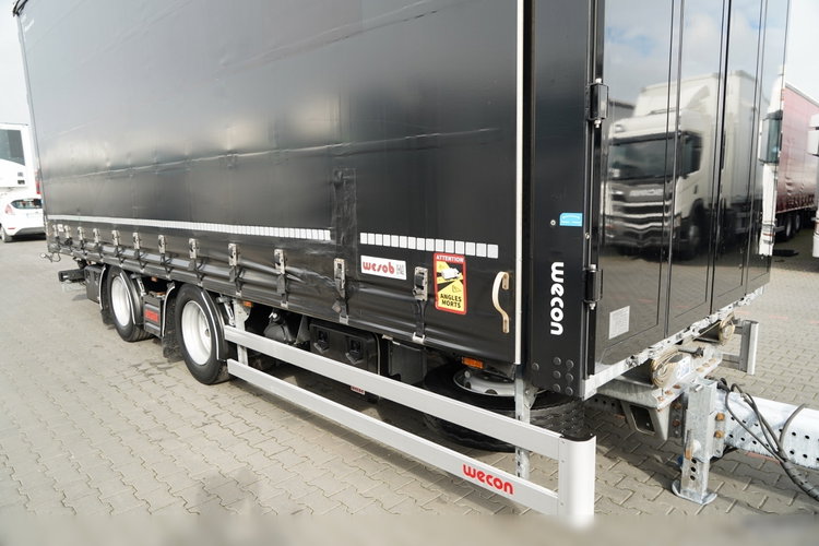 Wecon  / PRZYCZEPA - 7.7 M / TANDEM / PRZEJAZDOWA  / OŚ PODNOSZONA / SAF /  2023 ROK zdjęcie 9