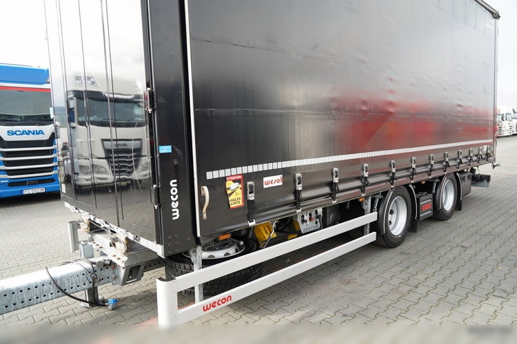 Wecon  / PRZYCZEPA - 7.7 M / TANDEM / PRZEJAZDOWA  / OŚ PODNOSZONA / SAF /  2023 ROK zdjęcie 10
