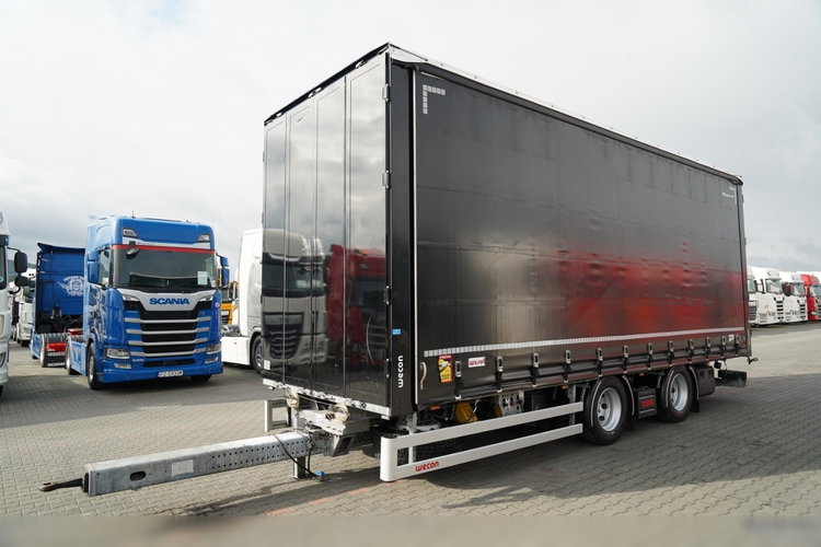 Wecon  / PRZYCZEPA - 7.7 M / TANDEM / PRZEJAZDOWA  / OŚ PODNOSZONA / SAF /  2023 ROK zdjęcie 1