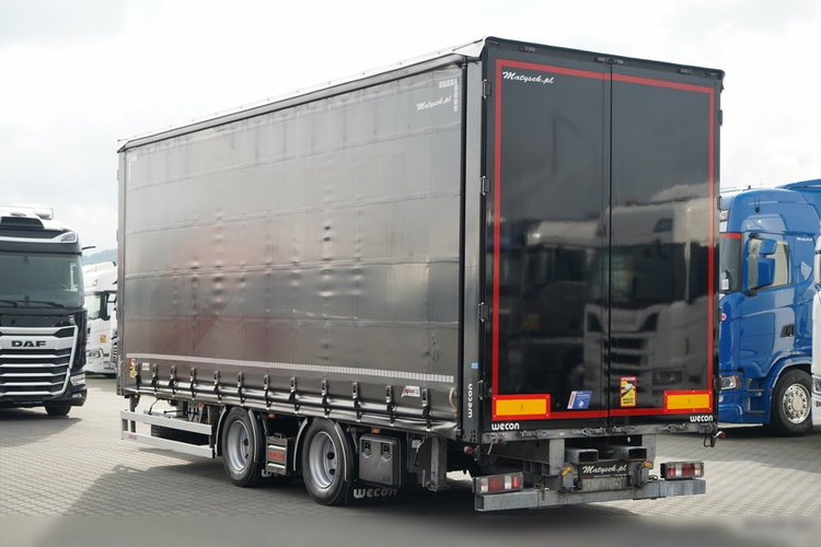 Wecon  / PRZYCZEPA - 7.7 M / TANDEM / PRZEJAZDOWA  / OŚ PODNOSZONA / SAF /  2023 ROK zdjęcie 4
