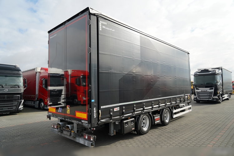 Wecon  / PRZYCZEPA - 7.7 M / TANDEM / PRZEJAZDOWA  / OŚ PODNOSZONA / SAF /  2023 ROK zdjęcie 5