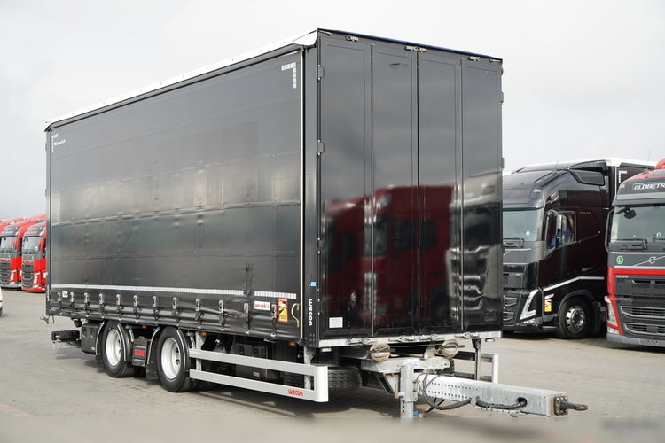 Wecon  / PRZYCZEPA - 7.7 M / TANDEM / PRZEJAZDOWA  / OŚ PODNOSZONA / SAF /  2023 ROK zdjęcie 7