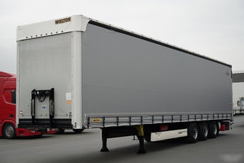 Wielton / FIRANKA / MEGA / LOWDECK / OŚ PODNOSZONA / SAF 