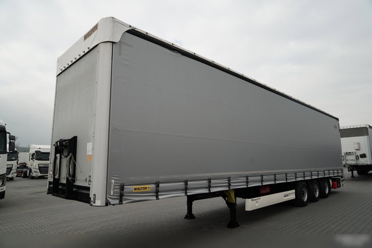 Wielton / FIRANKA / MEGA / LOWDECK / OŚ PODNOSZONA / SAF  zdjęcie 2