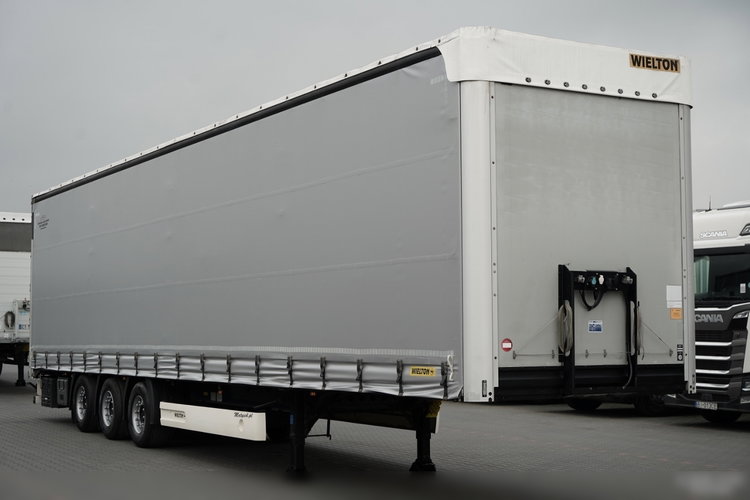 Wielton / FIRANKA / MEGA / LOWDECK / OŚ PODNOSZONA / SAF  zdjęcie 8