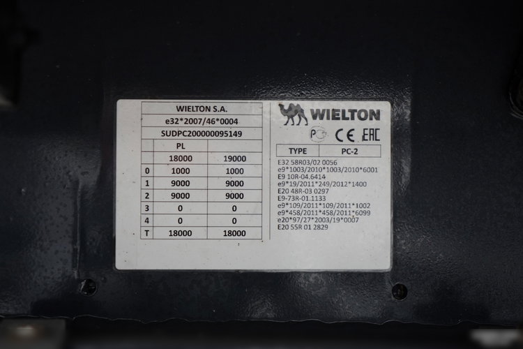 DAF XF 480 / ZESTAW TANDEM / 120 M3 / PRZEJAZDOWY / 6x2 / OŚ PODNOSZONA / WIELTON / SAF 2021 R zdjęcie 115