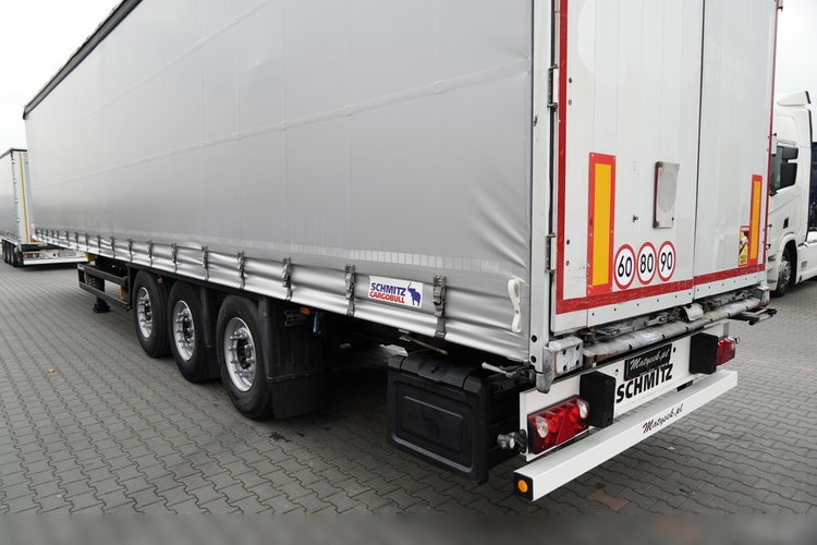 Schmitz -CARGOBULL / FIRANKA / STANDARD / 2 OSIE PODNOSZONE zdjęcie 11