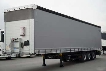 Schmitz -CARGOBULL / FIRANKA / STANDARD / 2 OSIE PODNOSZONE