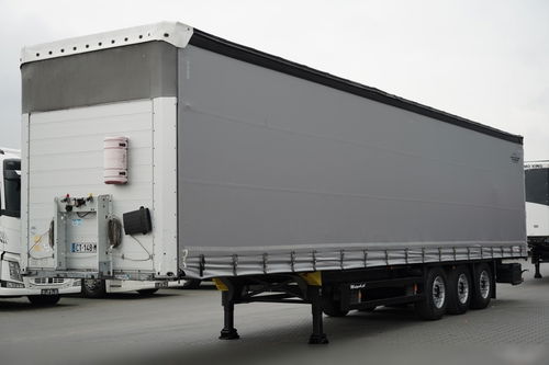 Schmitz -CARGOBULL / FIRANKA / STANDARD / 2 OSIE PODNOSZONE