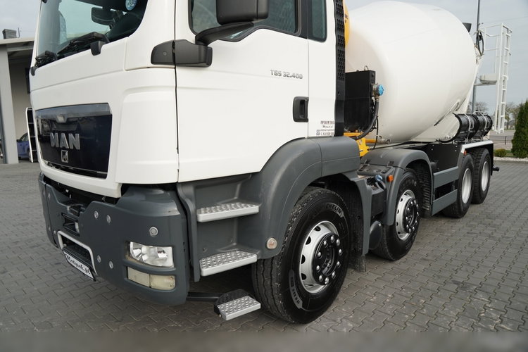 MAN TGS 32.400 / 8x4 / BETONOMIESZARKA SCHWING STETTER  / GRUSZKA 9M3 / KAMERA COFANIA  zdjęcie 12