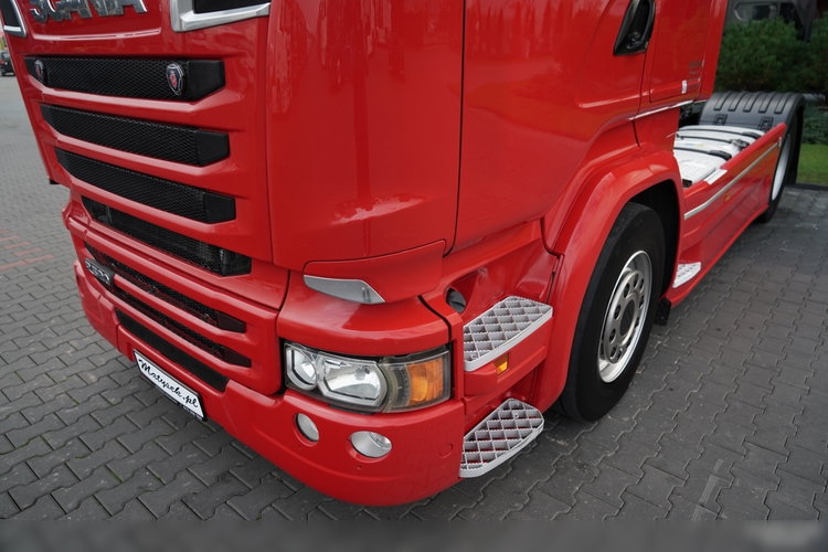 Scania R 520 / V8 / HYDRAULIKA / RETARDER / CAŁA NA PODUSZKACH / NAVI  zdjęcie 11