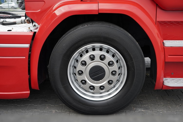 Scania R 520 / V8 / HYDRAULIKA / RETARDER / CAŁA NA PODUSZKACH / NAVI  zdjęcie 19