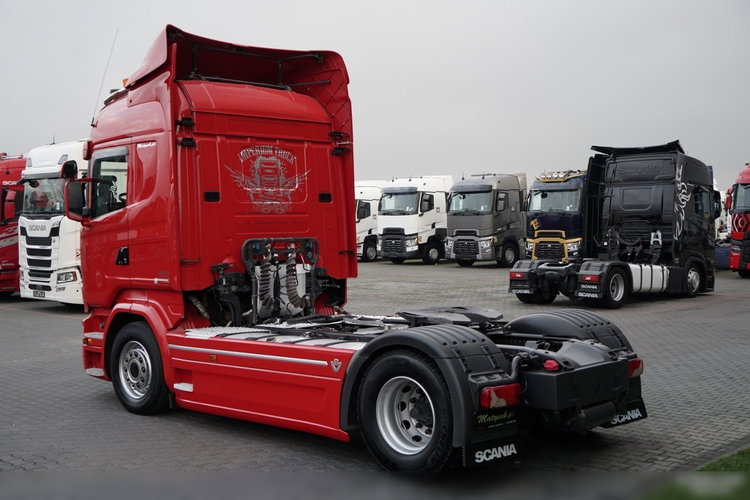 Scania R 520 / V8 / HYDRAULIKA / RETARDER / CAŁA NA PODUSZKACH / NAVI  zdjęcie 7