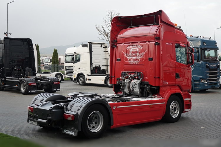 Scania R 520 / V8 / HYDRAULIKA / RETARDER / CAŁA NA PODUSZKACH / NAVI  zdjęcie 8