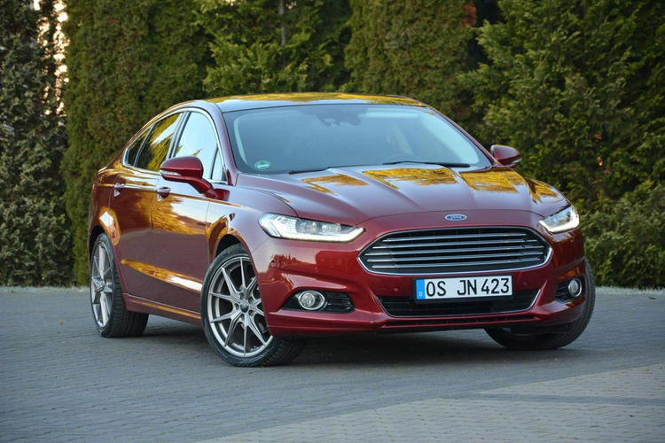 Ford Mondeo Full Led Radar ACC Wentylacja Skóry Navi Kamera Panorama Sony zdjęcie 10