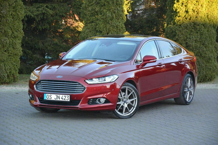 Ford Mondeo Full Led Radar ACC Wentylacja Skóry Navi Kamera Panorama Sony zdjęcie 2