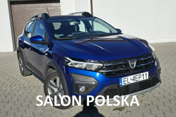 Dacia Sandero Stepway 1.0+Gaz. Polska Salon.Kam. Cofania.Hands.Free.Tempomat.SERWIS