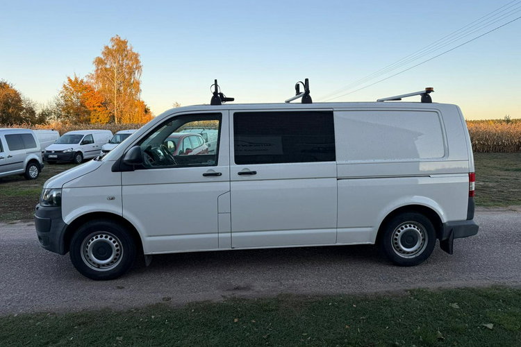 Volkswagen Transporter T5 FL 2.0 MPI 115KM benzyna 3 osobowy 73 407 przebiegu zdjęcie 2