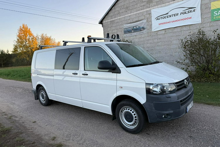 Volkswagen Transporter T5 FL 2.0 MPI 115KM benzyna 3 osobowy 73 407 przebiegu zdjęcie 6