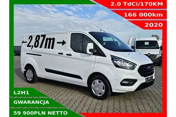 Ford transit-custom L2H1 59900zł NETTO 2.0TdCi/170KM