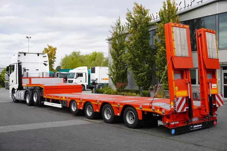 MAN TGX 28.510 6×2 / FABRYCZNIE NOWA NACZEPA niskopodwoziowa Kässbohrer LB3E / 2025 / DMC 65 T zdjęcie 5