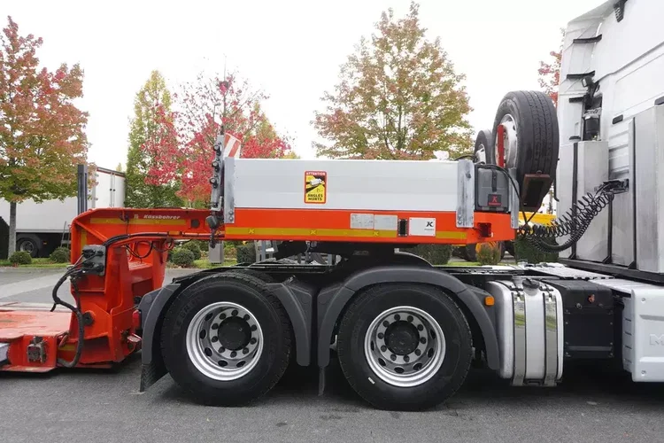 MAN TGX 28.510 6×2 / Naczepa niskopodwoziowa Kässbohrer LB2 TIEF-BETT / naczepa rozsuwana 16.5 m / DMC 65 t / osie skrętne zdjęcie 25