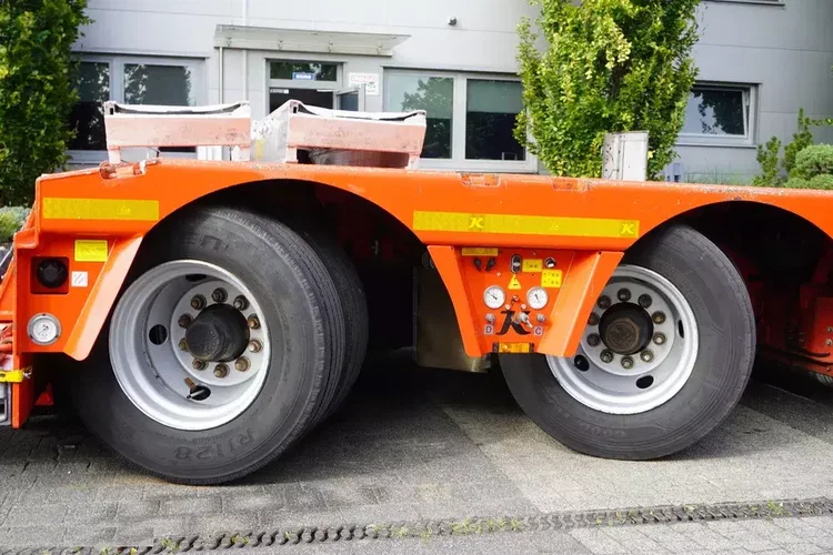 MAN TGX 28.510 6×2 / Naczepa niskopodwoziowa Kässbohrer LB2 TIEF-BETT / naczepa rozsuwana 16.5 m / DMC 65 t / osie skrętne zdjęcie 7