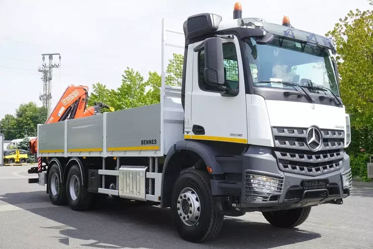 Mercedes Arocs 2633 burtowy / HDS FASSI F155A.0.23 / PILOT / 230 tys. km zdjęcie 19