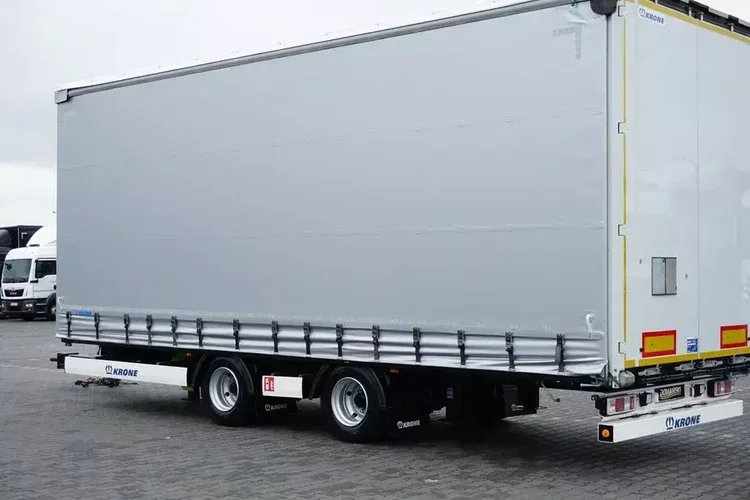 Krone TANDEM / FIRANKA / 19 PALET / DŁ. 7.75 M zdjęcie 22