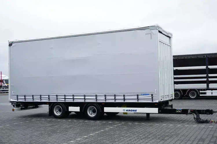 Krone TANDEM / FIRANKA / 19 PALET / DŁ. 7.75 M zdjęcie 4