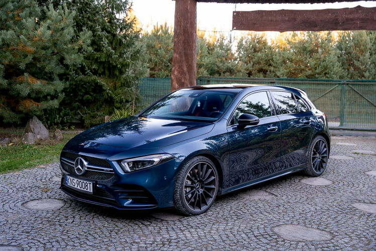 Mercedes A 35 AMG 4-Matic 7G-DCT 306KM / Bezwypadkowy / NISKI PRZEBIEG / Import Francja zdjęcie 26