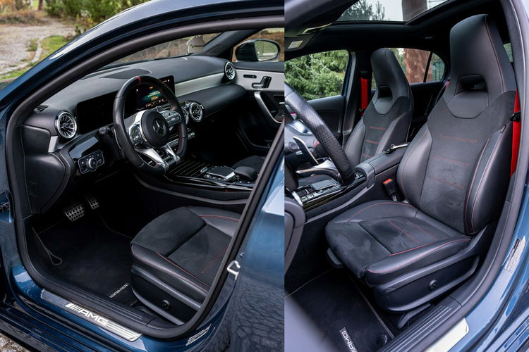 Mercedes A 35 AMG 4-Matic 7G-DCT 306KM / Bezwypadkowy / NISKI PRZEBIEG / Import Francja zdjęcie 37