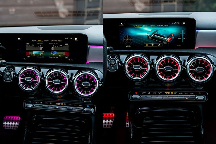 Mercedes A 35 AMG 4-Matic 7G-DCT 306KM / Bezwypadkowy / NISKI PRZEBIEG / Import Francja zdjęcie 49