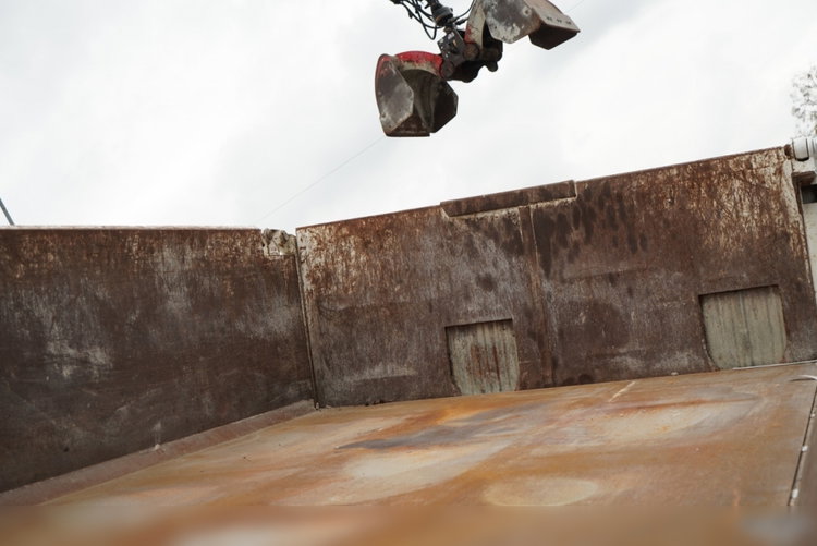 MAN TGS 35.420 / 8x4 / WYWROTKA 2 STRONNA / HYDROBURTA / BORDMATIC  + HDS HIAB 148 B-3 / Wysów 10 m / / CHWYTAK / EURO 6 zdjęcie 12