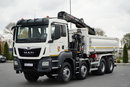 MAN TGS 35.420 / 8x4 / WYWROTKA 2 STRONNA / HYDROBURTA / BORDMATIC  + HDS HIAB 148 B-3 / Wysów 10 m / / CHWYTAK / EURO 6 zdjęcie 13