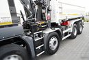 MAN TGS 35.420 / 8x4 / WYWROTKA 2 STRONNA / HYDROBURTA / BORDMATIC  + HDS HIAB 148 B-3 / Wysów 10 m / / CHWYTAK / EURO 6 zdjęcie 20