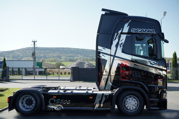 Scania S 500 / RETARDER / KLIMA POSTOJOWA / CAŁA NA PODUSZKACH / OPONY 100% zdjęcie 9