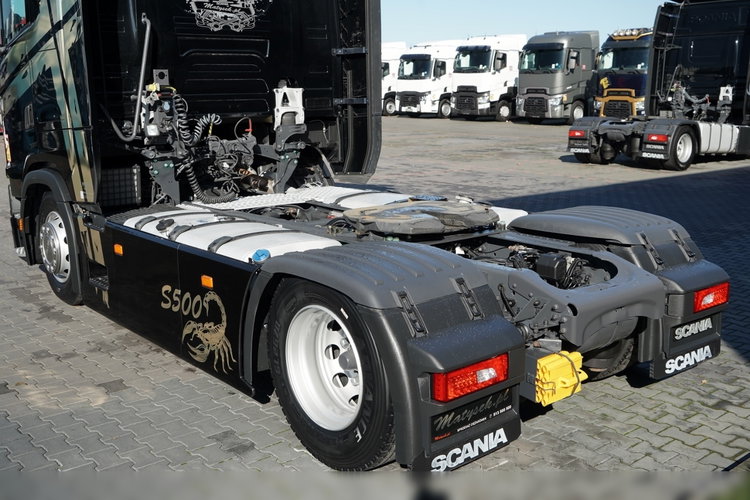 Scania S 500 / RETARDER / KLIMA POSTOJOWA / CAŁA NA PODUSZKACH / OPONY 100% zdjęcie 14