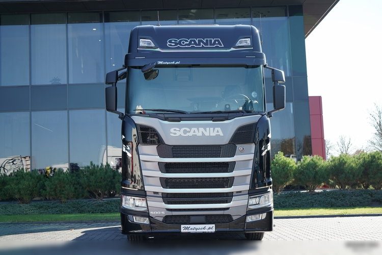 Scania S 500 / RETARDER / KLIMA POSTOJOWA / CAŁA NA PODUSZKACH / OPONY 100% zdjęcie 3