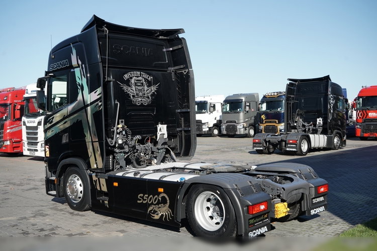 Scania S 500 / RETARDER / KLIMA POSTOJOWA / CAŁA NA PODUSZKACH / OPONY 100% zdjęcie 7